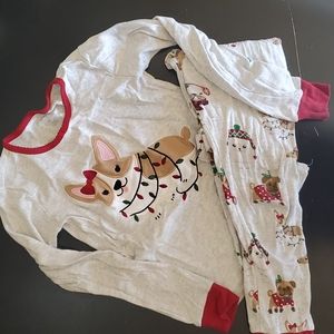 Gymboree corgi christmas gymmies size 10